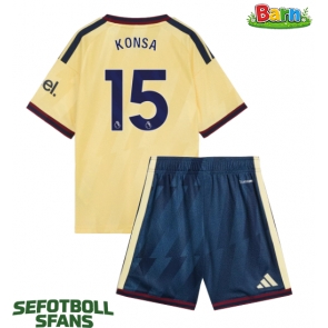 Arsenal Ezri Konsa #15 Tredjeställ Barn 2026-27 Kortärmad (+ Korta byxor)